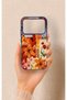 Xiaomi Mi 17 Pro 5g Compatible Orange Lily Pattern Silicone Case