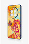 Realme 12 Pro Compatible Tiger of the Sun Patterned Silicone Case - 4
