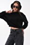 Women's Oversize Short Sweatshirt 265122 - - 3