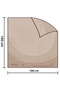 100% Cotton Double-Sided Baby Blanket 100X100 cm Soft Cotton Baby Blanket with Gift Pouch - 8