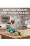 Alcazar Shiny Machine Embroidery Thread Piko Yarn 3 Different Colors 10 Gr. 370 Meters - 4