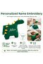 Happy Dinosaur Custom Name Embroidered Decorative Children's Room Pillow and Sleeping Companion - 2