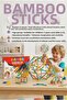 Bamboo Sticks 300 Pieces Educational Building Set - Intelligence Enhancing Building Blocks Toy