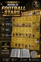 Football Player Playing Card 55 Pieces Gold Series Pocket Flexible Unbreakable Shiny Card + Album Gift