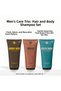 Aromatic Spicy Men's Hair and Body Shampoo Set of 3 200 ml X3 Advantageous Package
