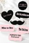 Set of 12 Bachelor Party Speech Balloons |   Bride to Be Photo Shoot Card |   Henna Night |   Wedding - 2