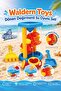Toys Water and Sand Mill Educational Beach Toy Set