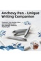 Black Sea Anchovy Design Ballpoint Pen Fun Decorative Pen Office School Desktop Gift Cute Fish Figured Writing Pen