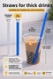 Colorful Thick Frozen Straw 8mm 24cm - 3