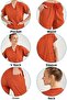 Tile Lycra Nurse Jersey Bottom Top Surgical Team Scrubs Uniform Surgical Jersey - 3