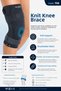 Knitted Hinged Knee Brace 708 - 2