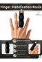 Finger Splint Arthritis Joint Sprain and Pain Relief Device for Index Finger, Middle, and Ring Fingers - 8
