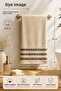 Set of 4 Hand and Face Towels 50X90 cm Leopard Elegance - 3