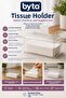 Transparent Napkin Holder Desktop Napkin Box Modern Napkin Organizer for Kitchen Bathroom Office Restaurant Use Pet