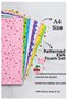 Patterned Eva 10 Colors A4 20X30Cm 1 Pack Bubu Patterned Eva Sponge 10 Colors Colored Eva Handicraft Preschool a - 2