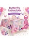 Butterfly Birthday Plastic Tablecloth 120X180 cm |   Butterfly Themed Party Tablecloth |   Birthday Table Decoration