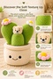 30 cm Cactus Figured Plush Baby Pillow Children's Room Decorative Soft Toy Pillow Cushion - 7