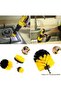 3-Piece Drill Bit Cleaning Brush Set - Cleaning Bit for Bathroom, Grout, Sofa, Carpet and Car Wheel - 3
