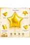 Gold 18 Inch Star Foil Balloon Birthday Party Decoration - 2
