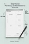 Daily Planner |   Agenda |   Laminated Cardboard Cover |   A5 Size - 3