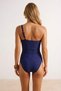 Navy Blue Chlorine & Water Resistant Long Lasting Lycra ® Xtralife 2-Piece Pareo Swimsuit Set Tbess26Ma00112 - 4