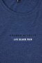Indigo Regular Slogan Printed 100% Cotton Knitted Pajama Set Tmnaw27Pt00001 - 7