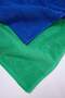 100% Cotton 2-Piece Green and Navy Blue Face Towels 50X80Cm Tphaw27Hvl00001 - 5