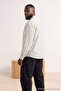 Ecru Regular Men's Large Size Shirt Tmnss26Ax00003 - 3