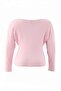 Pembe Premium İplik/Özel İplik Kayık Yaka Fitted Triko Kazak TWOAW27KZ00170 - 8