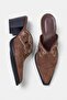 Mink Suede Women's Classic Heeled Shoes Takaw27To00001