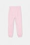 Pink Girls' Plain/Basic Jogger Thick Non-Embossed Knitted Sweatpants Tkdaw27Ea00005 - 8