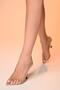 Women's Ten Princess Transparent Goblet Heeled Shoes 11cm Byndprs02 - 2