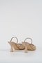 Women's Nude Isabella Strappy Lace Pointed Toe Evening Shoes/Slippers/Sandals 8.5 cm Byndprs0 - 8