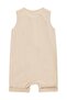 Star Embroidered 3-12 Months Jumpsuit - Brown - 2