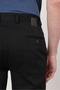 Black Side Pocket Straight Leg Dobby Slim Fit Cotton Pack Chino Trousers 1003260161 - 4