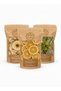 Sugar-Free Dried Fruit Set of 3 (Apple Orange Kiwi) 3X100G |   100% Natural Without Additives |   Healthy Snack with Tea - 6