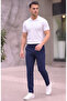 Men's Polo Neck Buttoned Lycra T-Shirt