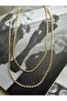 Gold Color Vip Twist Chain Necklace