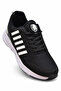 M.P Men's Sports Shoes 2334 - Black-White - 43 - 4