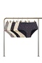 Patterned High Waist Women's Panties Mixed Colors 5 Pieces - 3