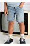 Boy's Denim Casual Shorts 2-10 Years Gray - Blue - 2