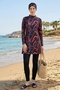 3-Piece Hijab Swimsuit Set 1525 - Black - 4