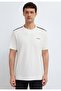 M0612689 Black Printed T-Shirt Men's T-Shirt White - 3