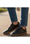 Women's Leather Casual Comfort Shoes 261507 - Black - 36 - 7