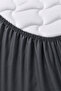 مجموعة القطن Ranforce Double Fitted Plain Painting Anthracite - 2