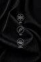Ds Damat Comfort Fit Black Soft Viscose Blended Comfortable Crew Neck T-Shirt - 4