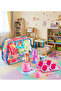 Kitchen Utensils with Bag Tea Set 29 Pieces Cup Teapot Tray Housekeeping Games with Bag - 2