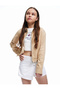 Long Sleeve Shirt Collar Cotton Zippered Gabardine Seasonal Jacket - 3