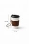 Mini Coffee Cup Keychain |   Advantageous Pack of 10 - 4