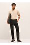Men's Textured Regular Fit Formal Trouser - 5